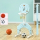 Баскетбольная стойка KiddieCourt, 52-115 см